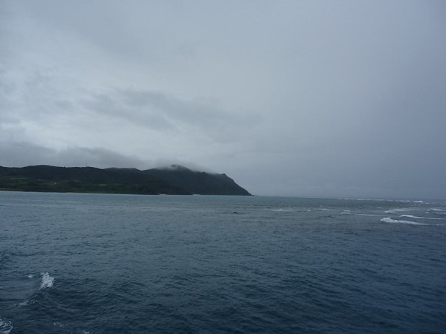 久米島のフェリーからの眺め5