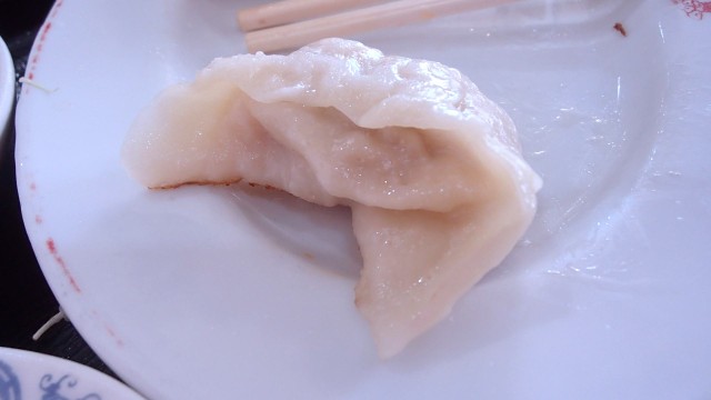 漢謝園の焼き餃子7